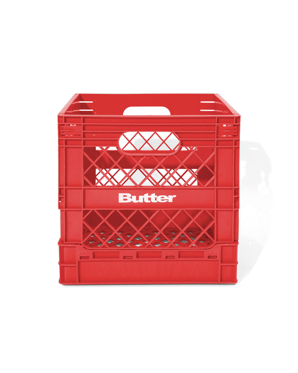 Butter Goods 'Collapsable Record Crate' (Red)