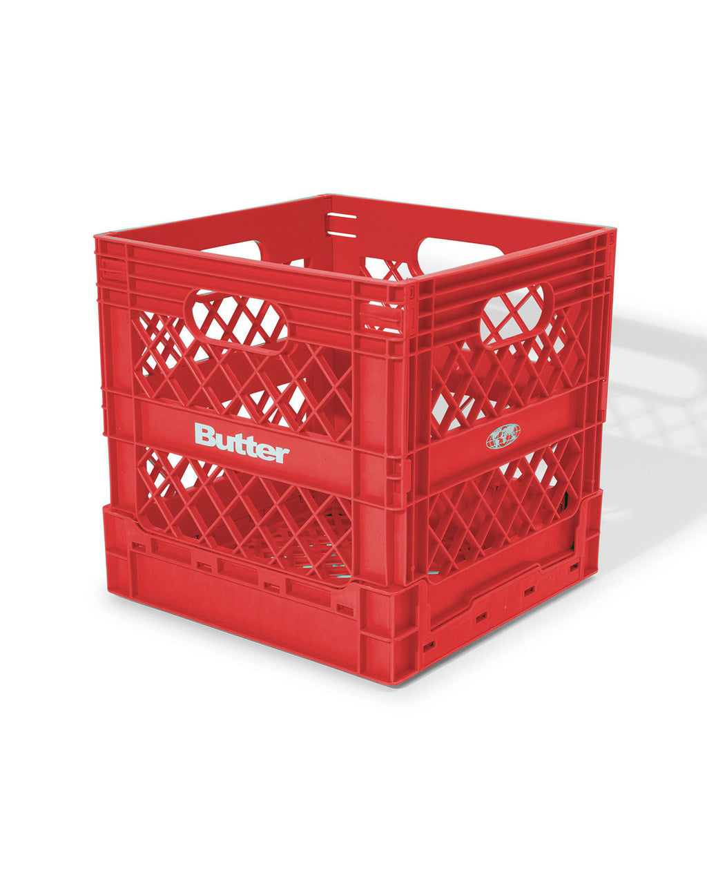 Butter Goods 'Collapsable Record Crate' (Red)