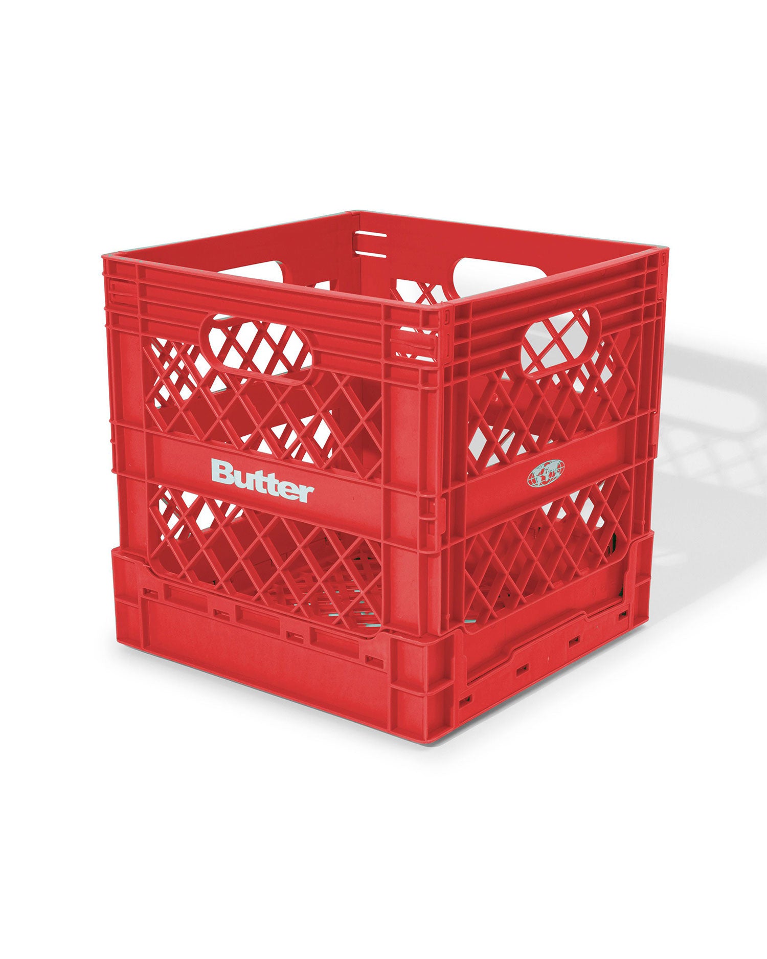 Butter Goods 'Collapsable Record Crate' (Red)