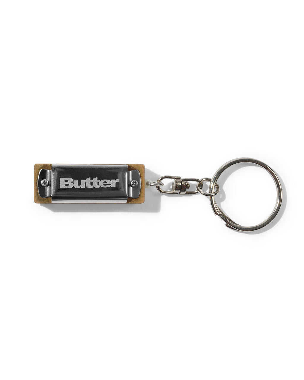 Butter Goods 'Harmonica' Key Chain (Silver)