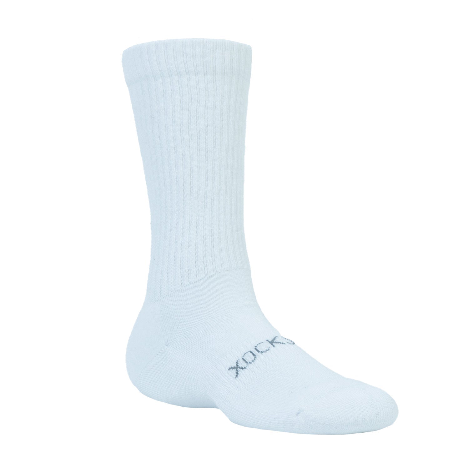 Xocks 'Plain Series Crew C26' (Clean White)