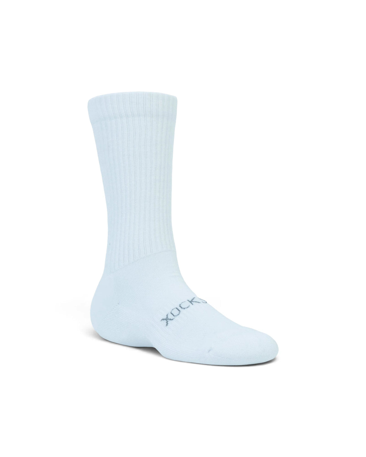 Xocks 'Plain Series Crew C26' (Clean White)