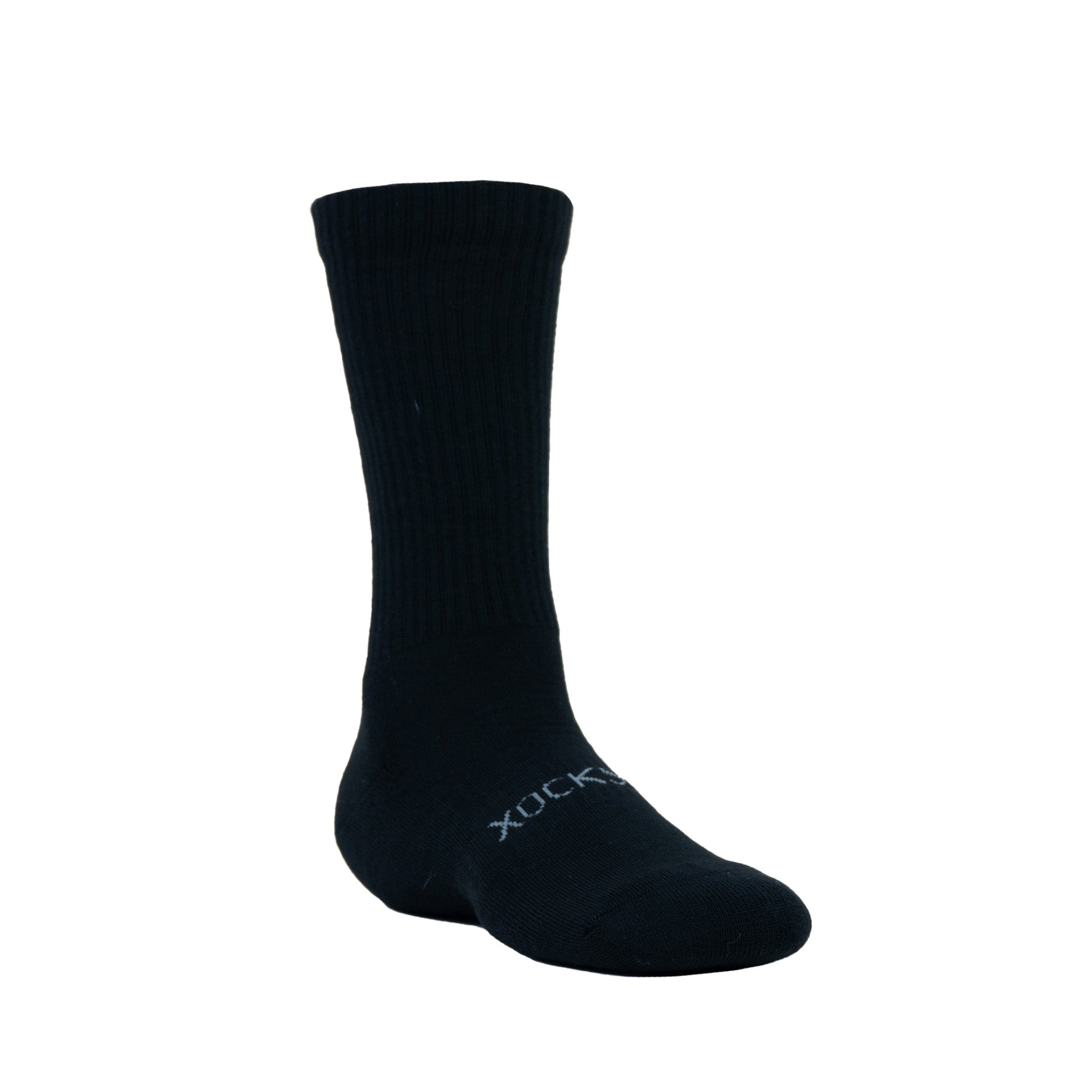 Xocks 'Plain Series Crew C27' (Classic Black)