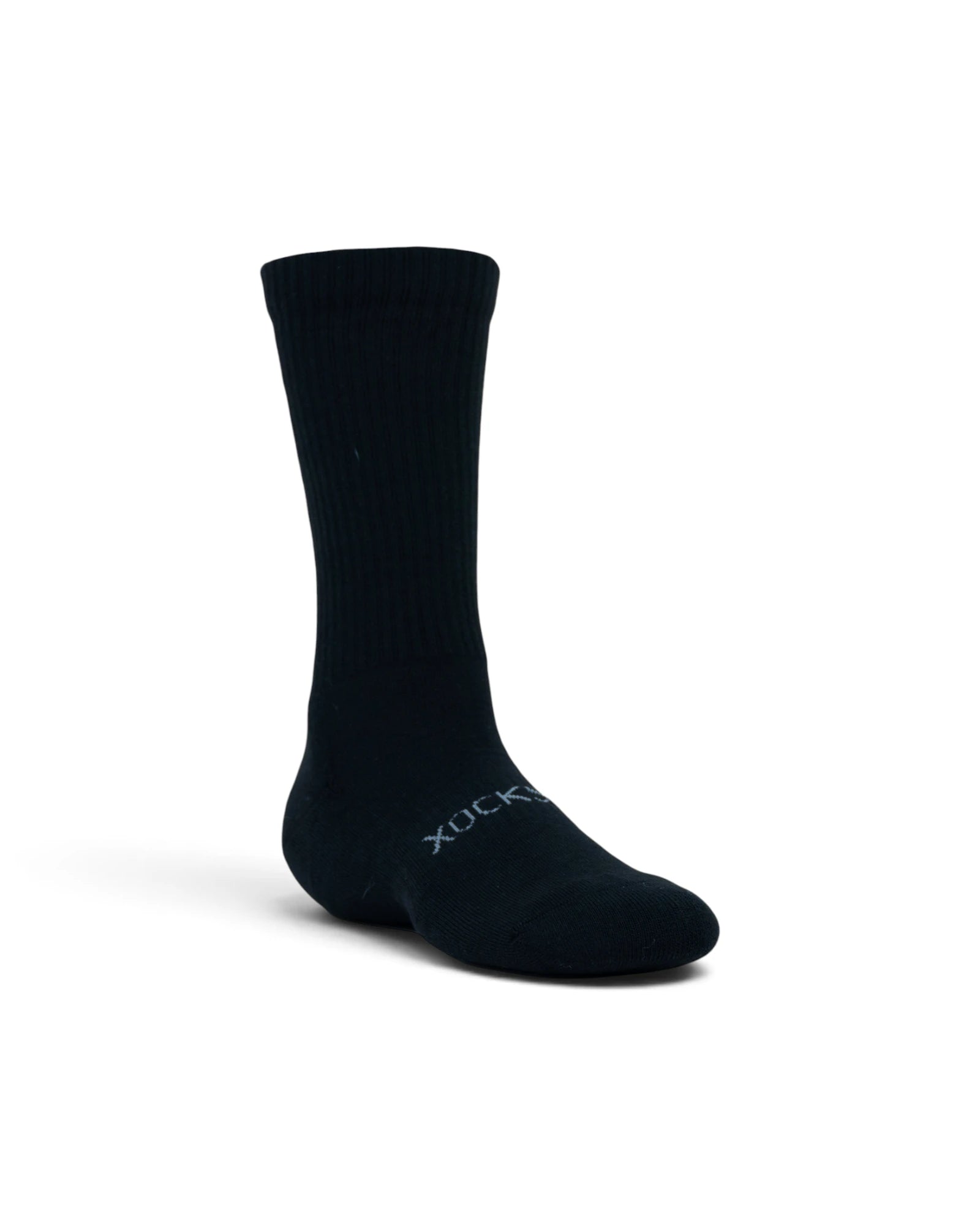 Xocks 'Plain Series Crew C27' (Classic Black)