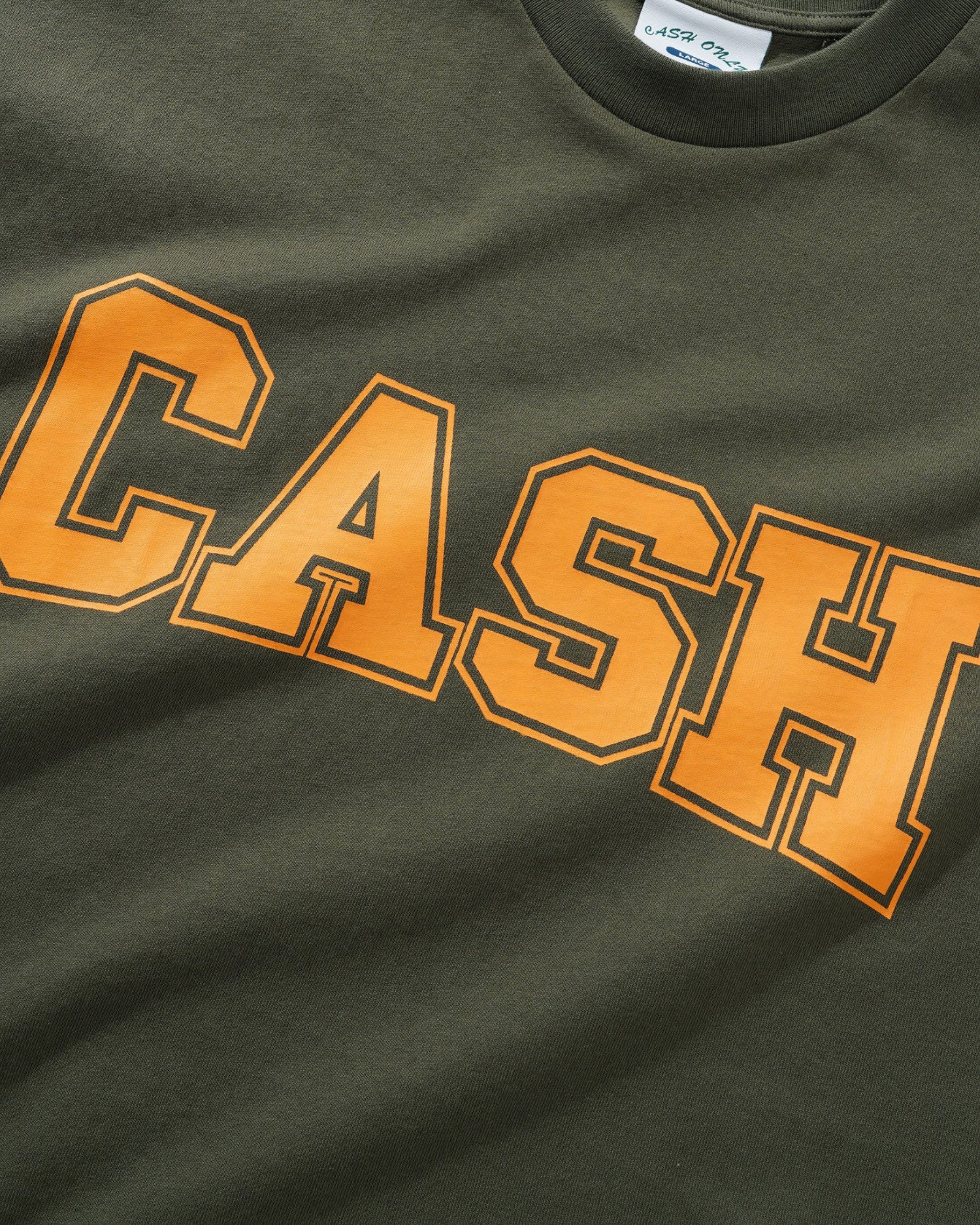 Cash Only 'Campus' T-Shirt (Army)