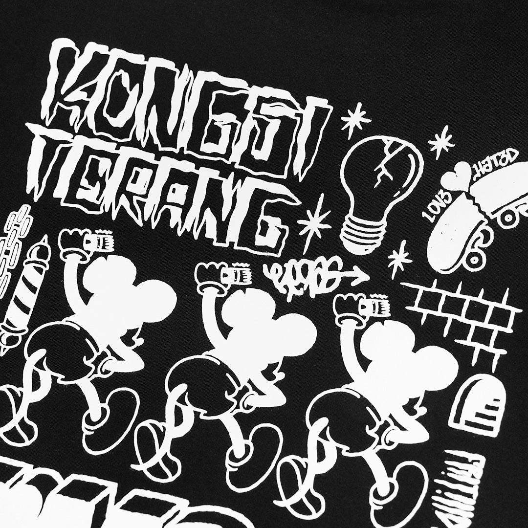 Burrow X Nimroc Kongsi Terang Tee (Black)