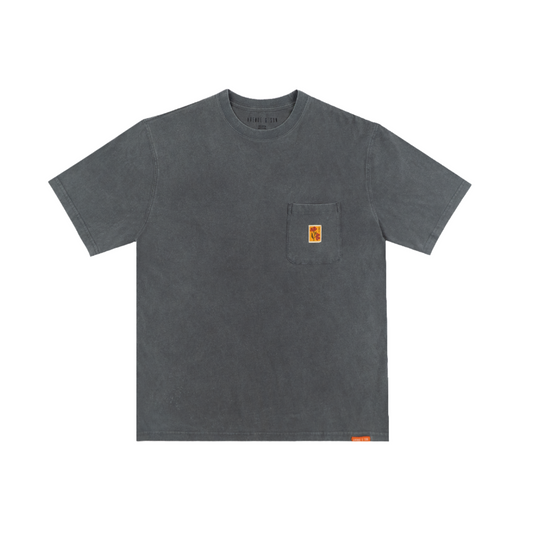 Avenue & Son "Washed Pocket Tee" (Grey)