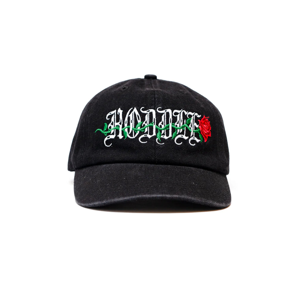Hoddle Skateboards 'Rose' Cap (Denim Black)