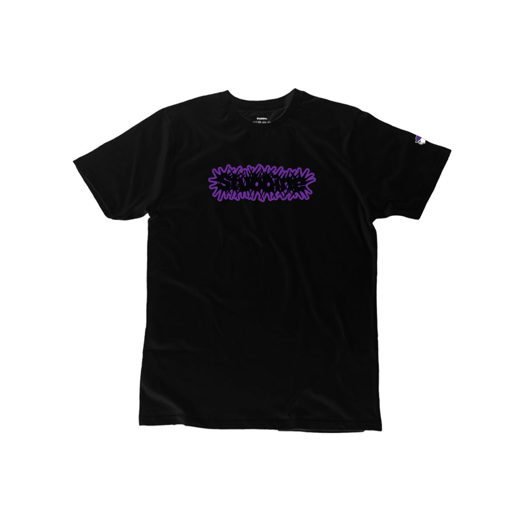 Stubbine 'Splinter' T-Shirt (Black/Purple)