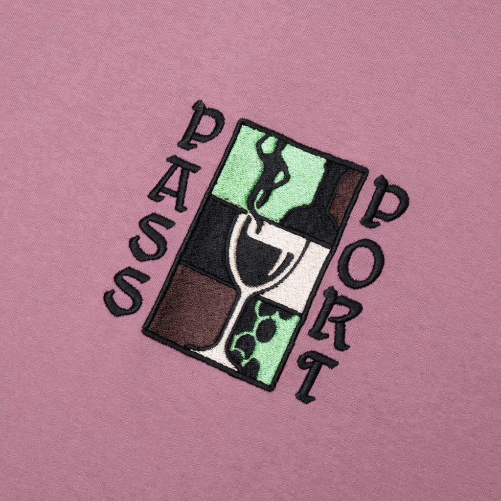 Pass~Port 'Dine Em' T-Shirt (Washed Berry)