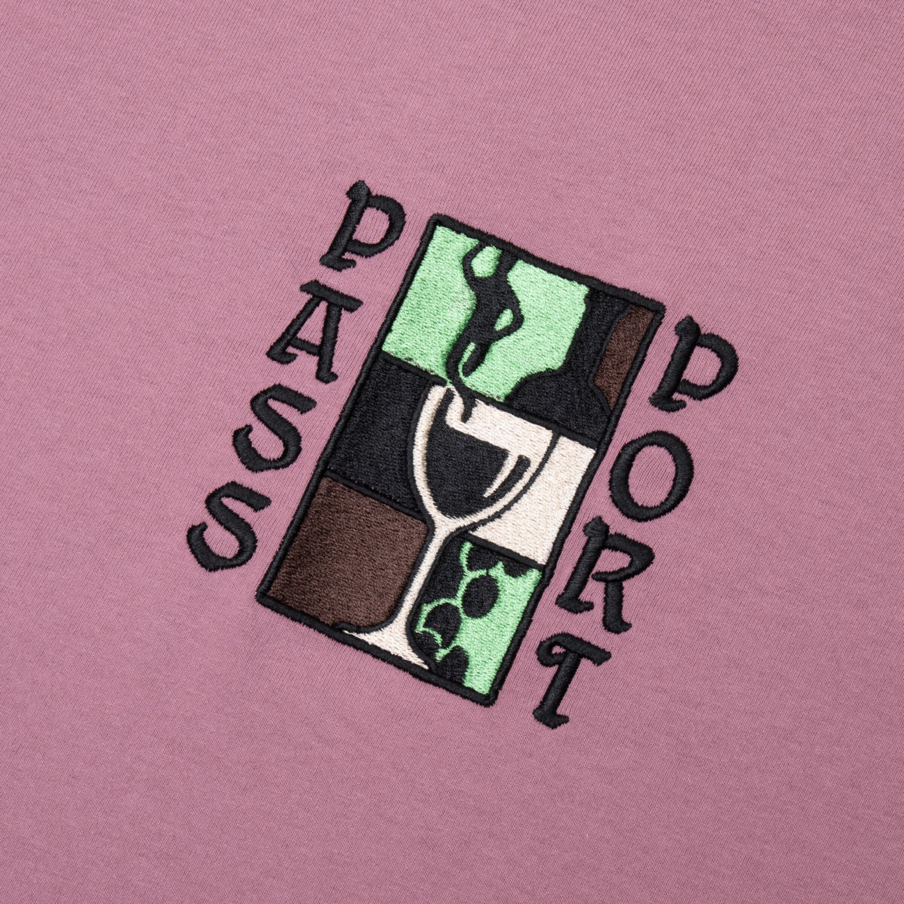 Pass~Port: Dine Em' Tee (WASHED BERRY)