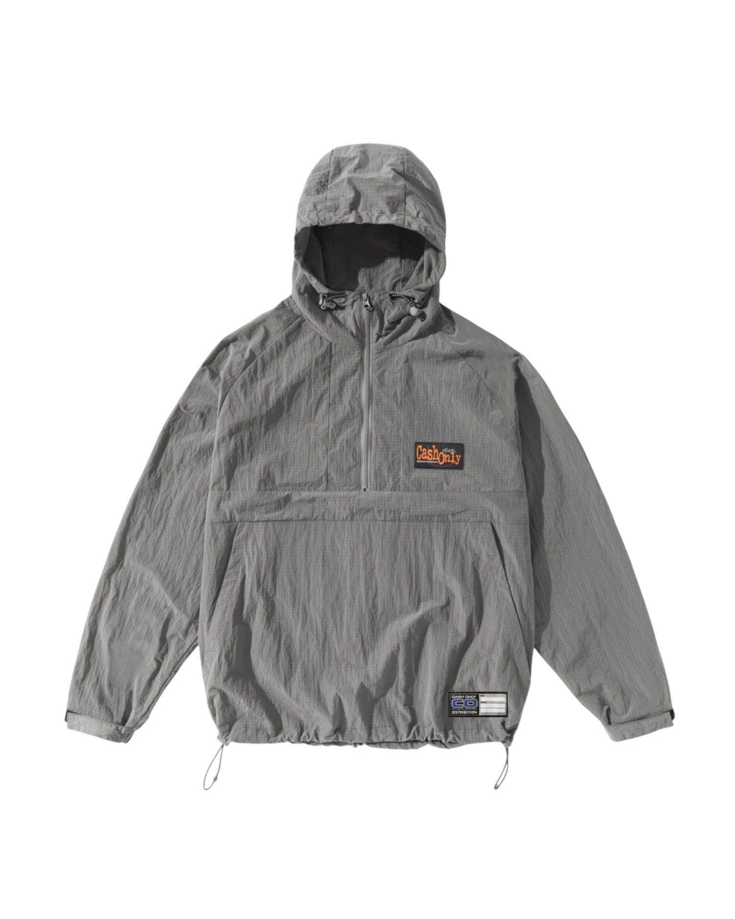 Cash Only 'Downtown' Anorak Jacket (Black)