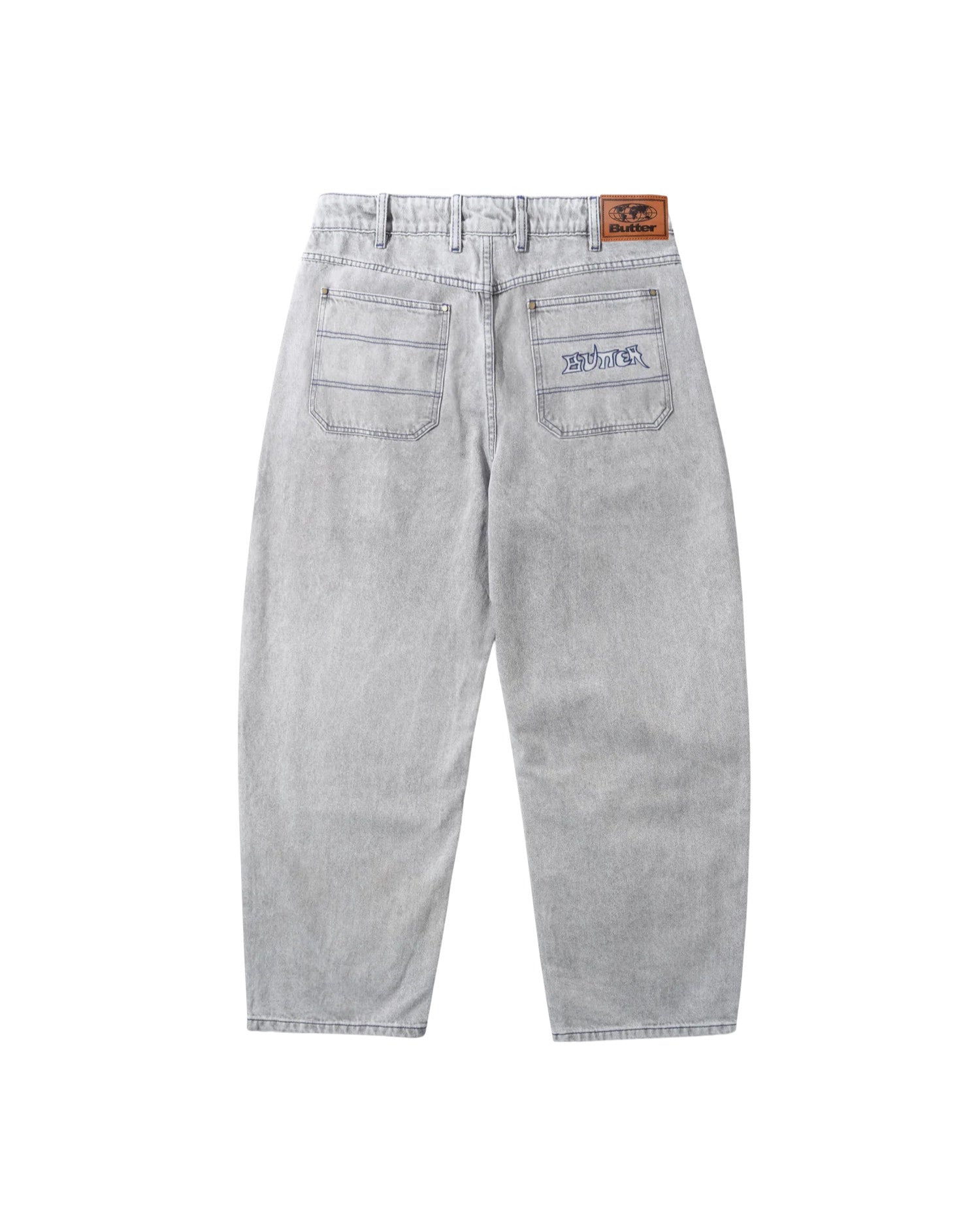 Butter Goods 'Encounter' Denim Jeans (Washed Soft Grey)