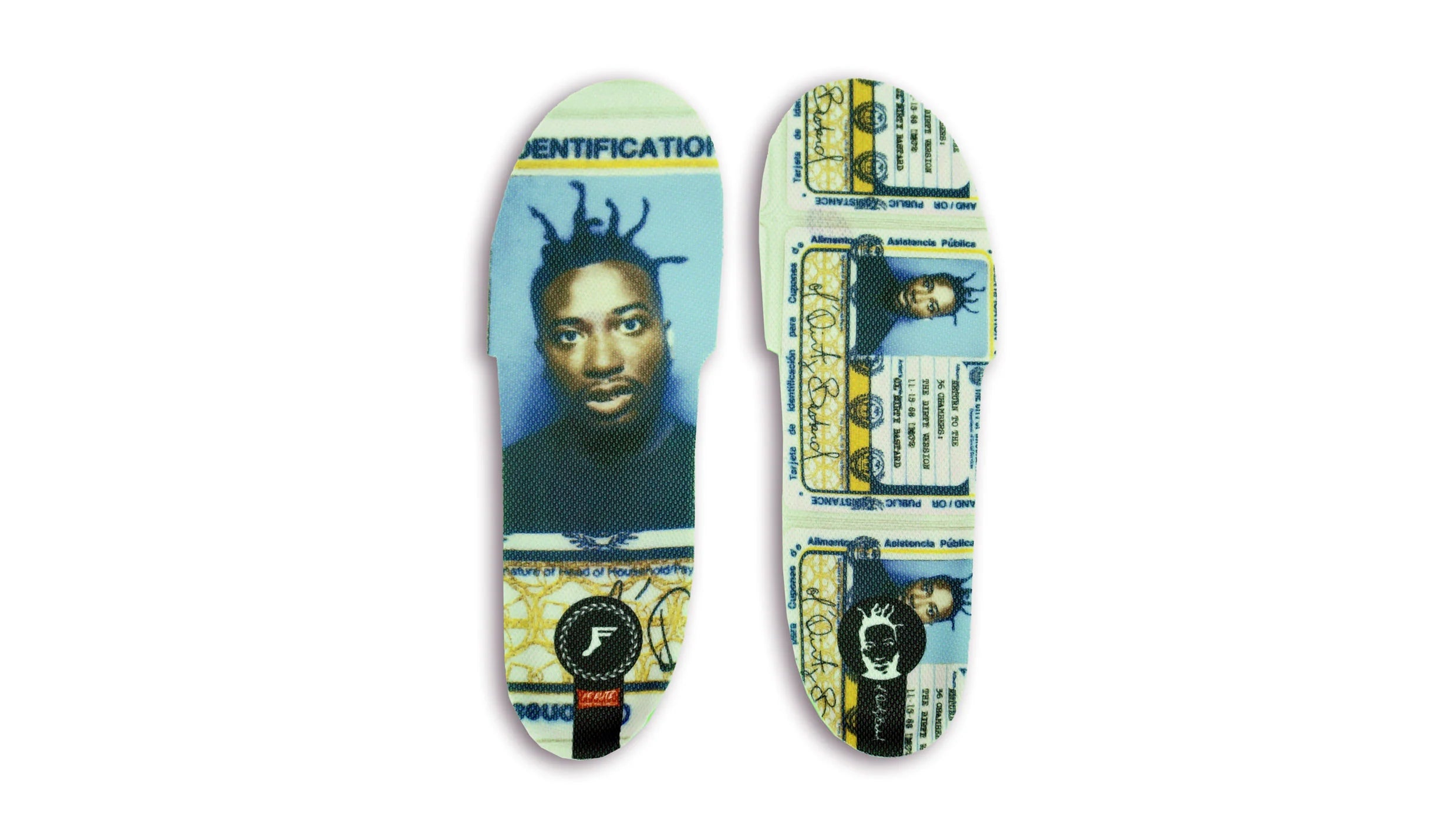 Footprint Gamechanger Elite Insoles Odb Wu Tang Clan Welfare Card