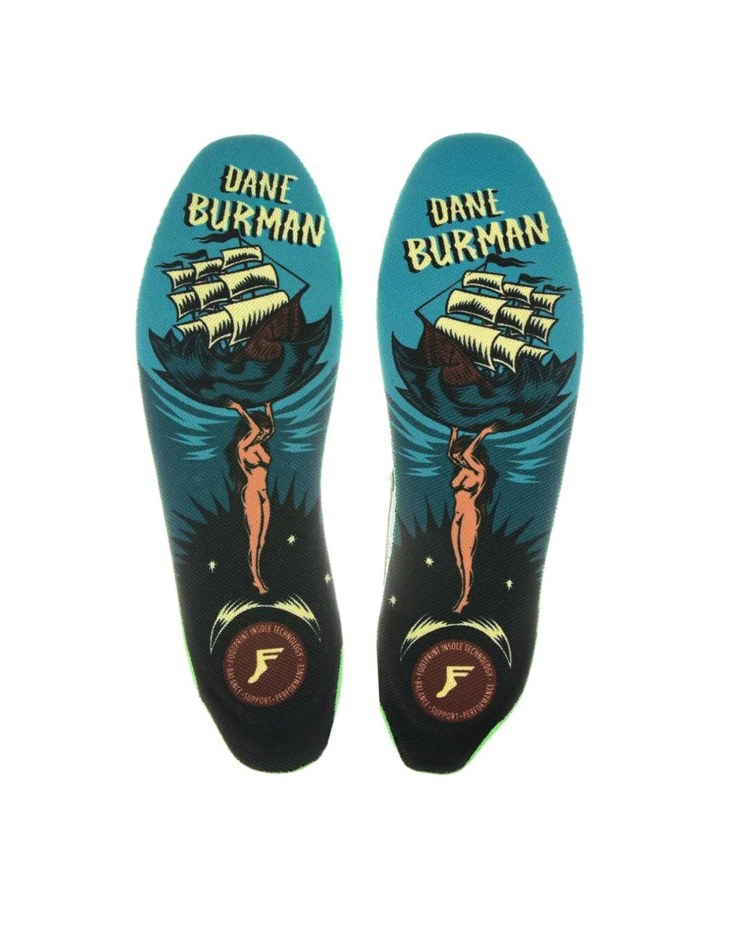 Footprint Insoles Elite High Moldable Insoles Burman Atlas