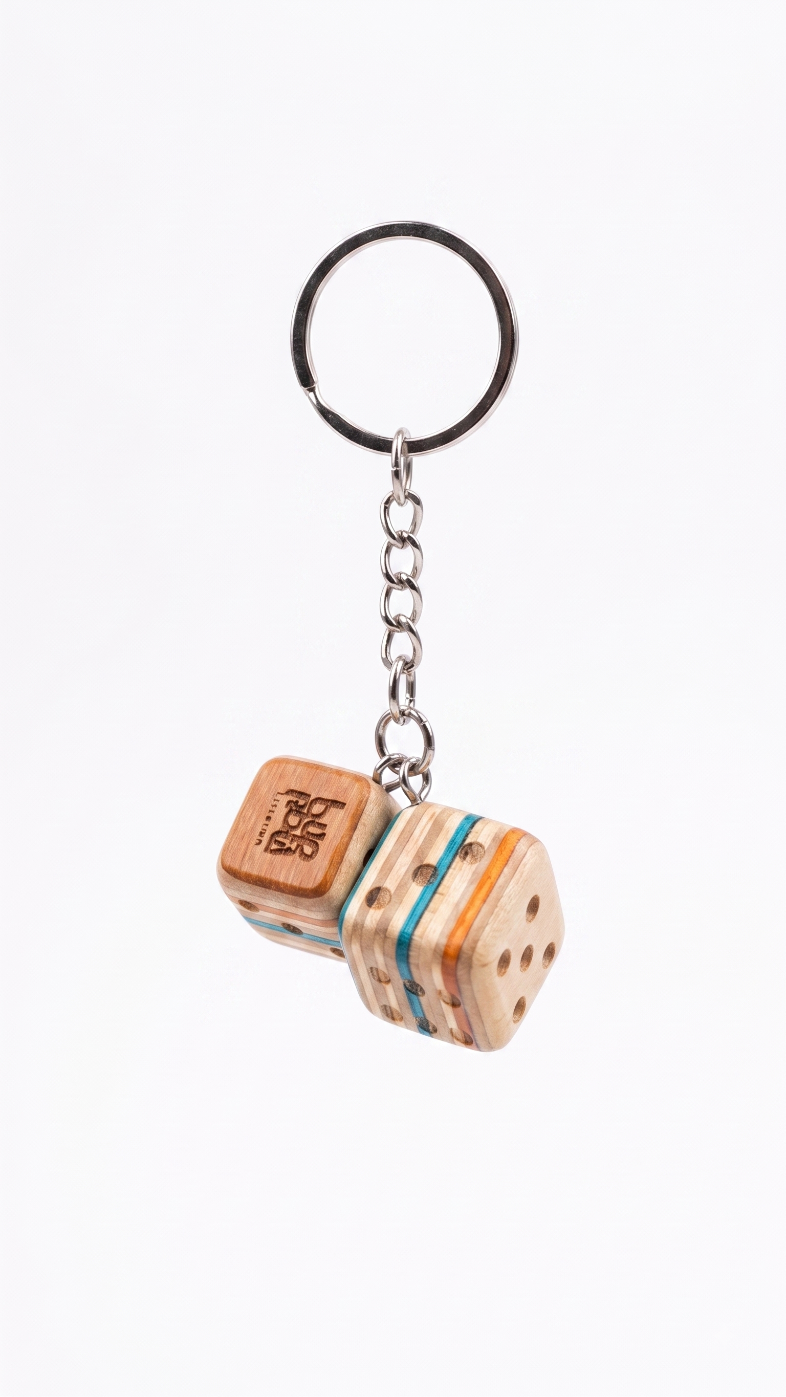 Burrow Dice Key Chain