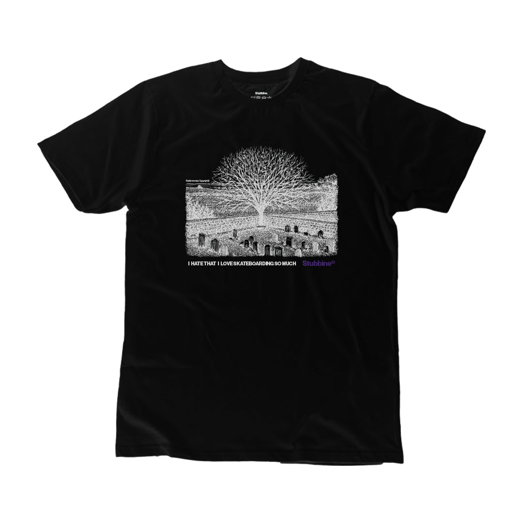 Stubbine Grave T-Shirt (Black)