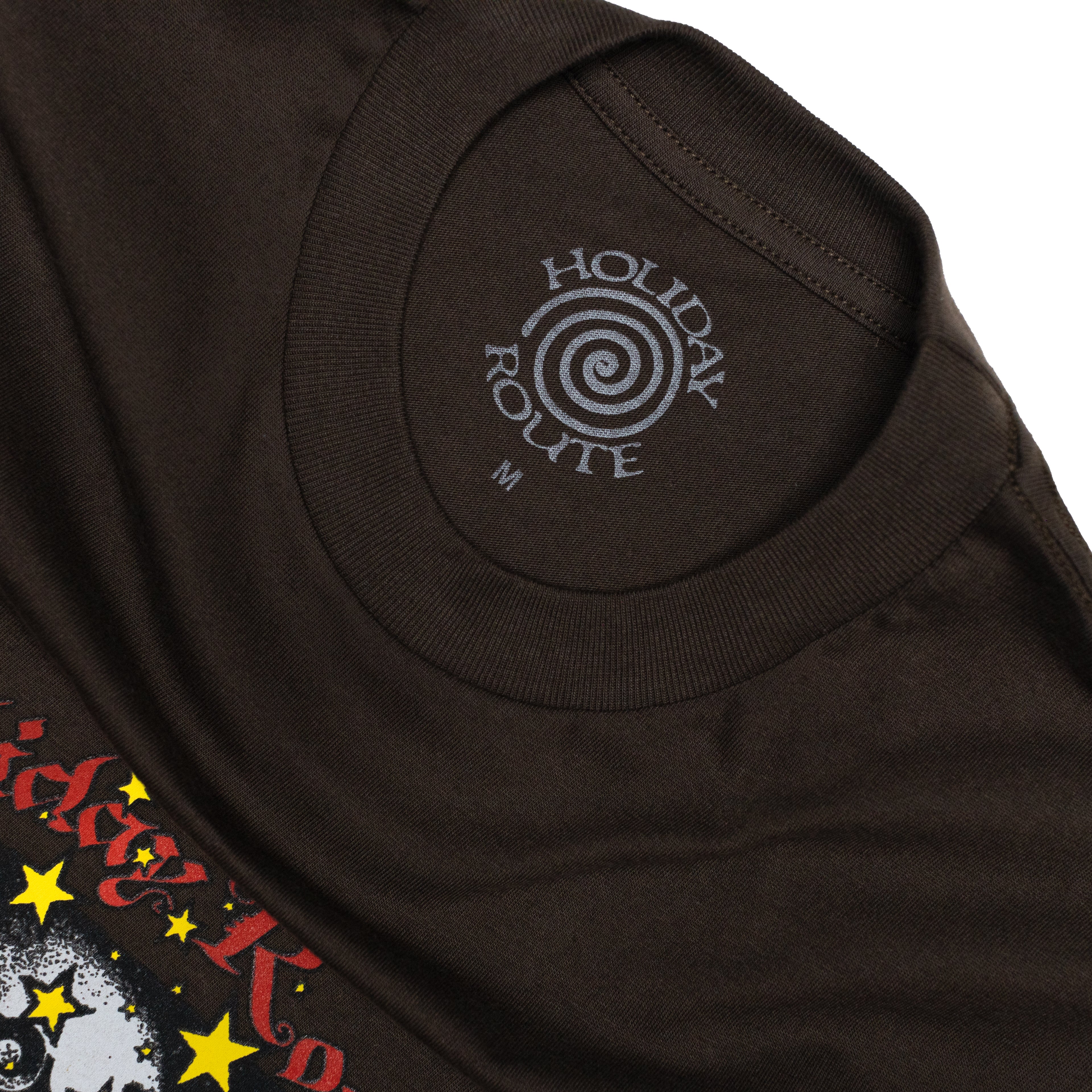 Holiday Route 'Spriral Of Unknown' T-Shirt (Chocolate)