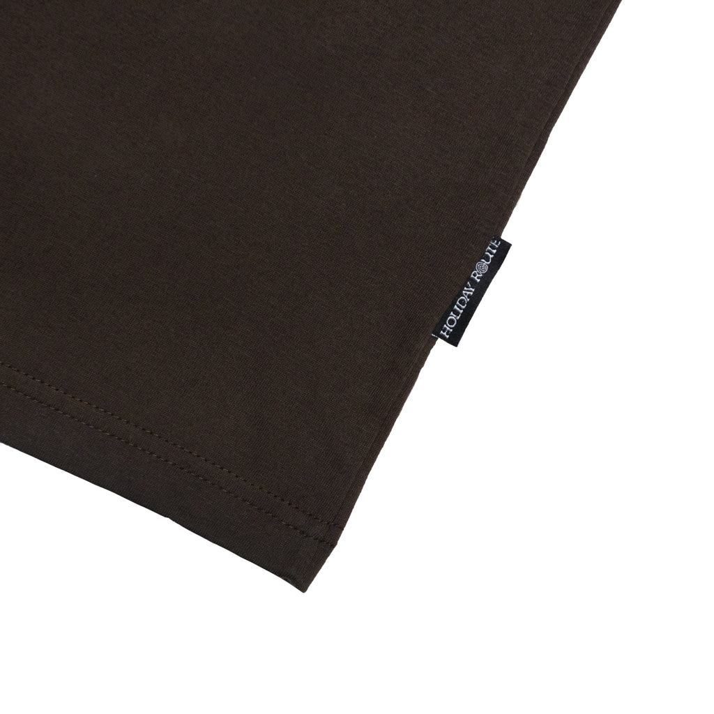 Holiday Route 'Spriral Of Unknown' T-Shirt (Chocolate)