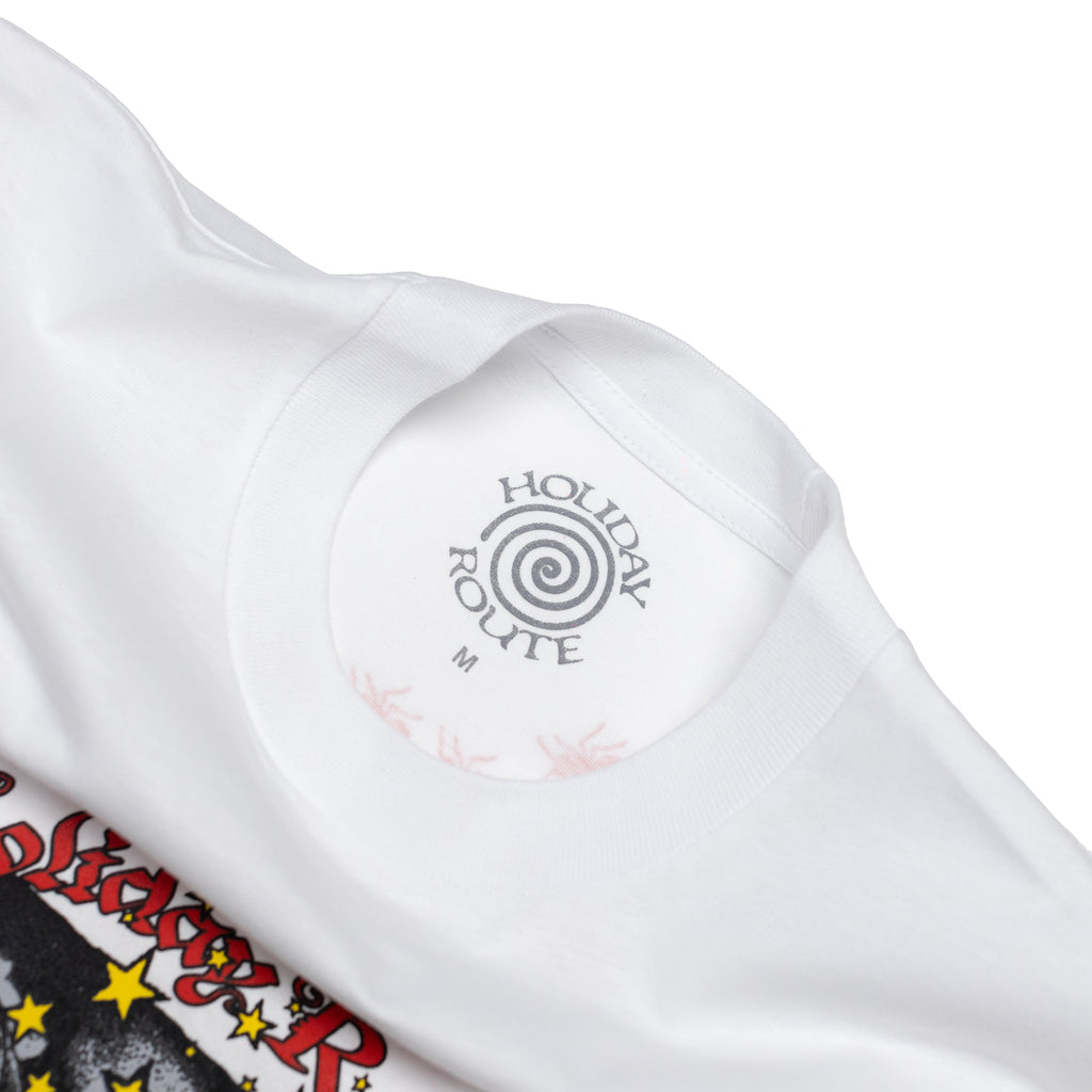 Holiday Route 'HR Spriral Of Unknown' T-Shirt (White)