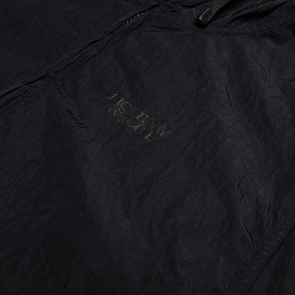 Holiday Route 'Spiral' Windbreaker (Black)