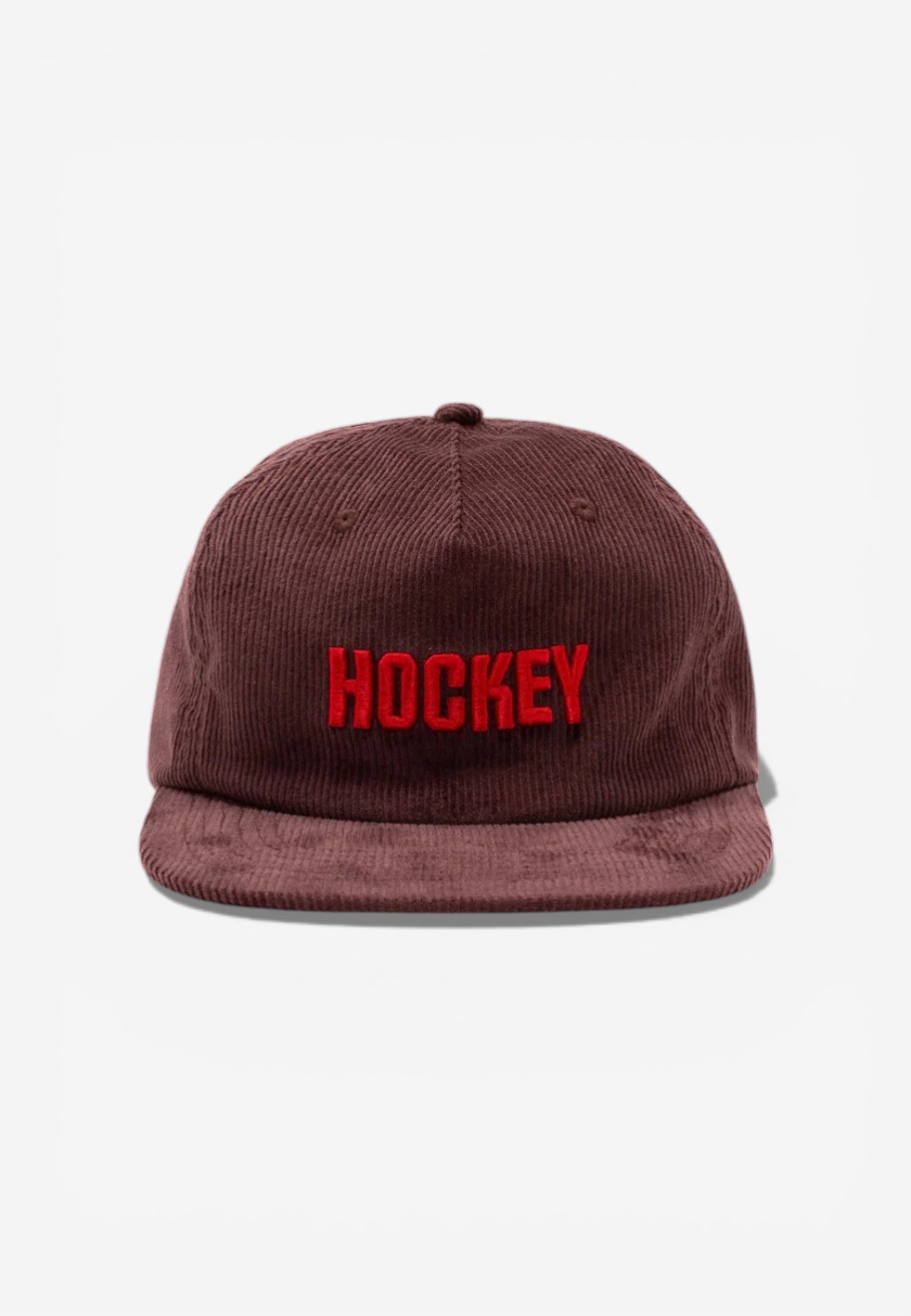 Hockey 'Corduroy 5 Panel' Hat (Brown)