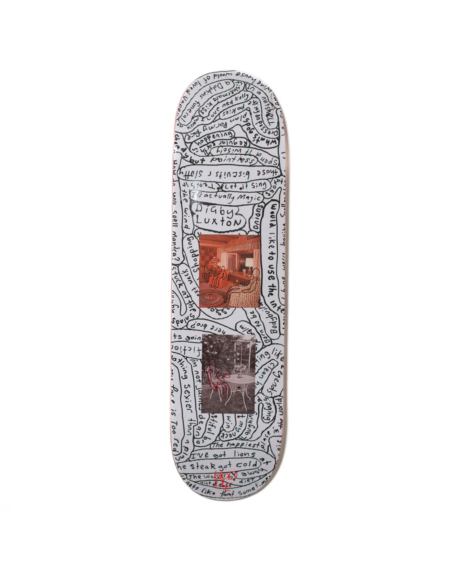 Hoddle Skateboards 8.25" Digby Luxton 'Banter' Deck