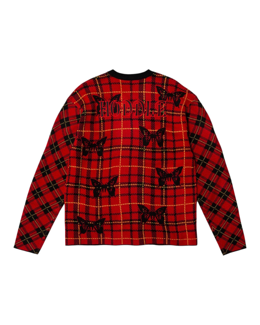 Hoddle Skateboards 'Butterfly' Plaid Knit