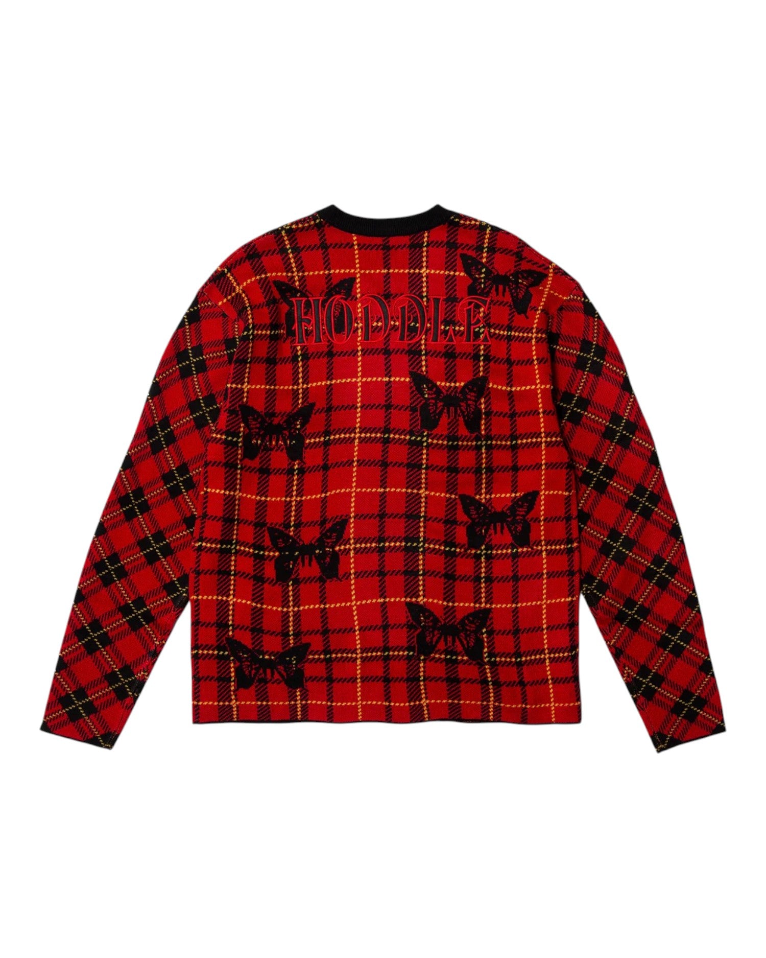 Hoddle Skateboards 'Butterfly' Plaid Knit