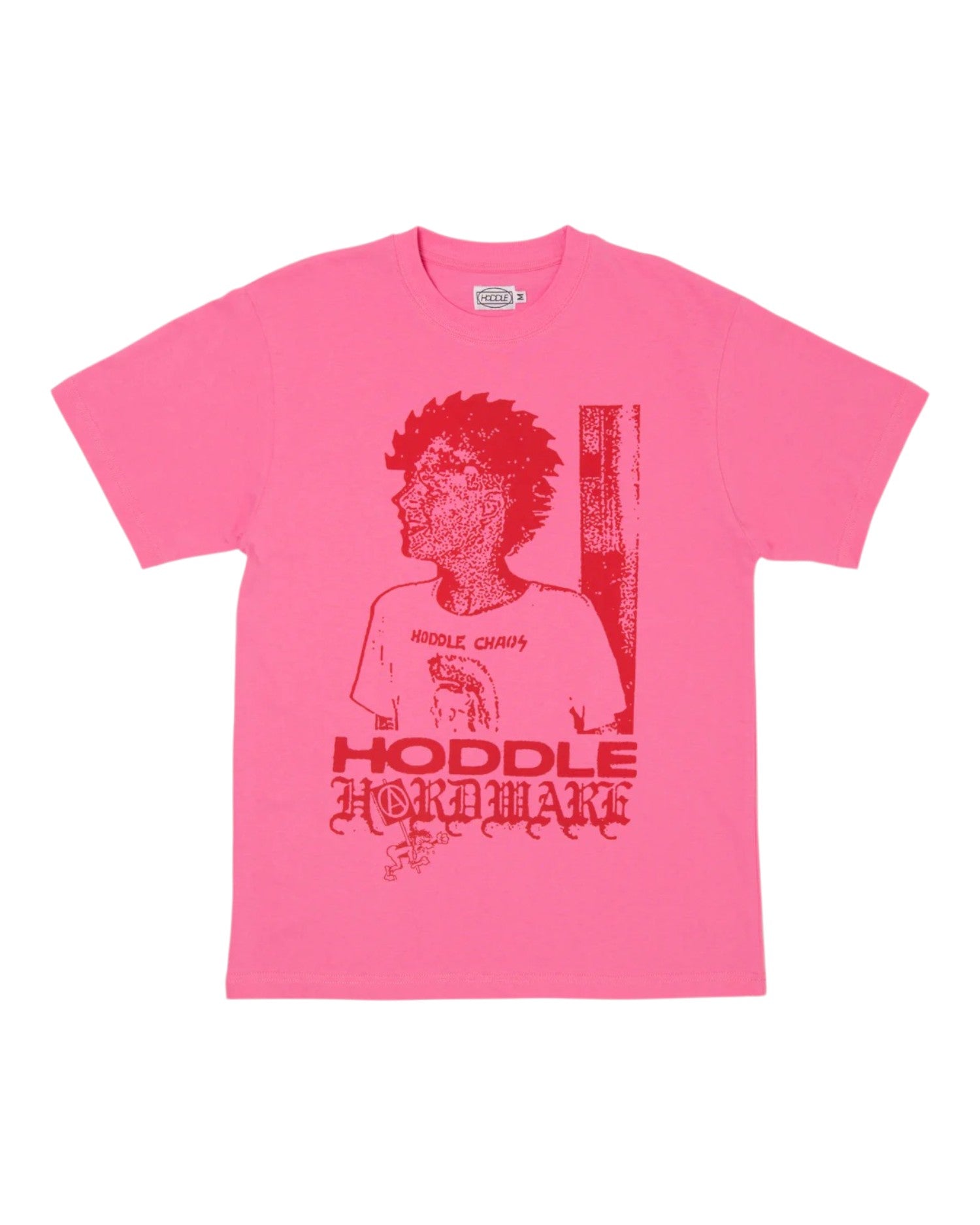 Hoddle Skateboards 'Chaos' T-Shirt (Pink)