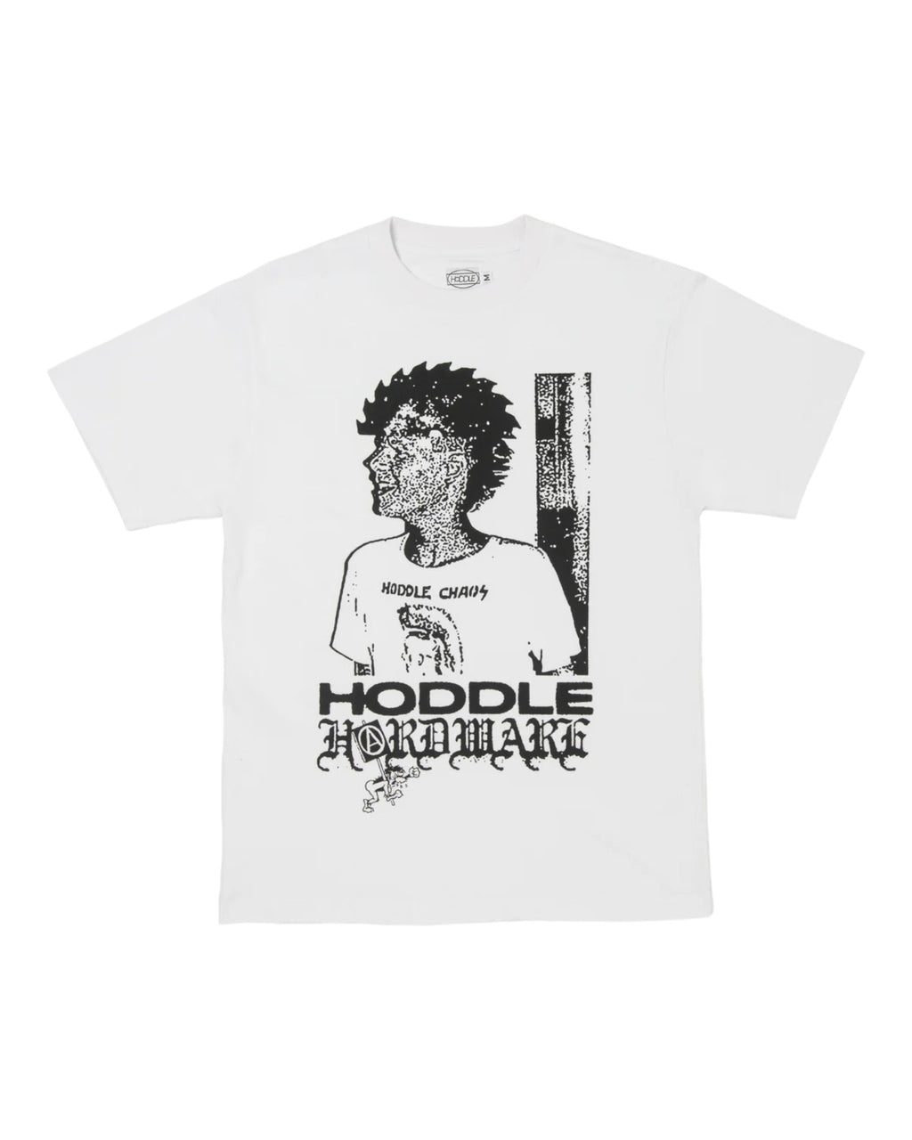 Hoddle Skateboards 'Chaos' T-Shirt (White)