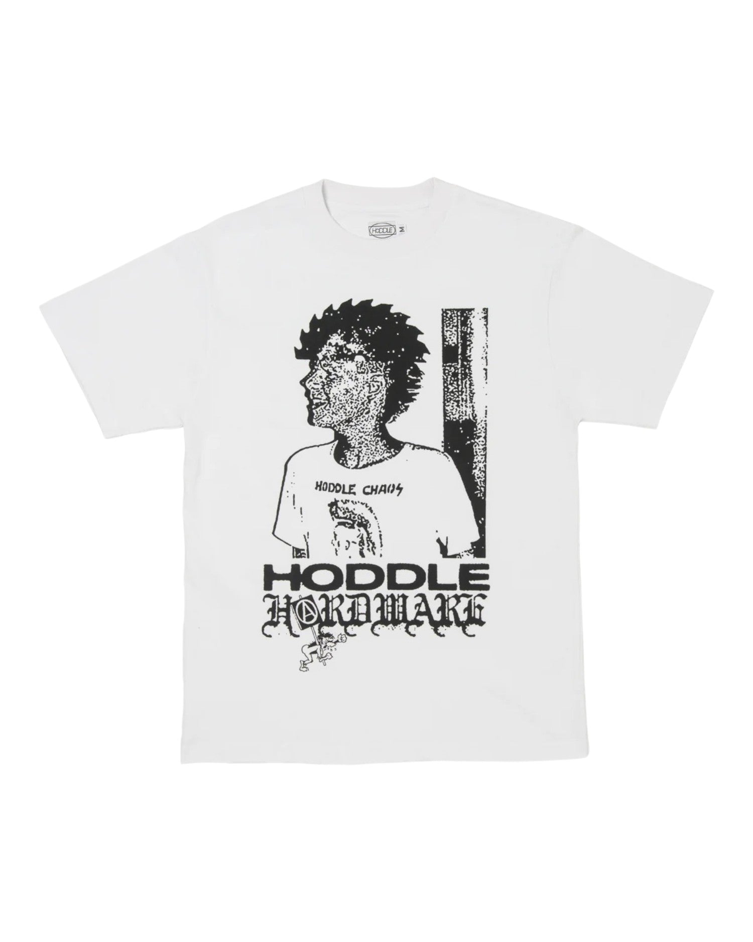 Hoddle Skateboards 'Chaos' T-Shirt (White)