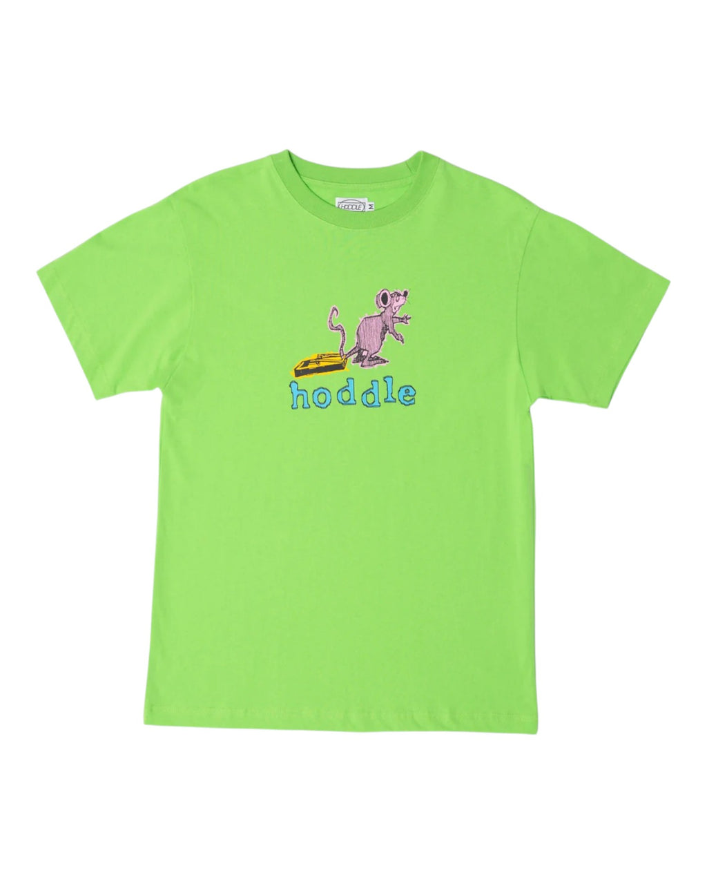 Hoddle Skateboards 'Rat Trap' T-Shirt (Green)