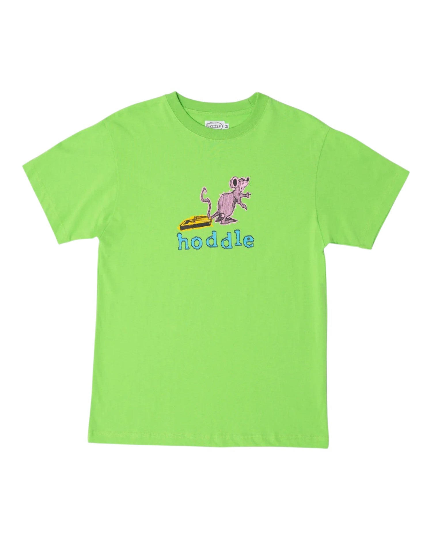 Hoddle Skateboards 'Rat Trap' T-Shirt (Green)