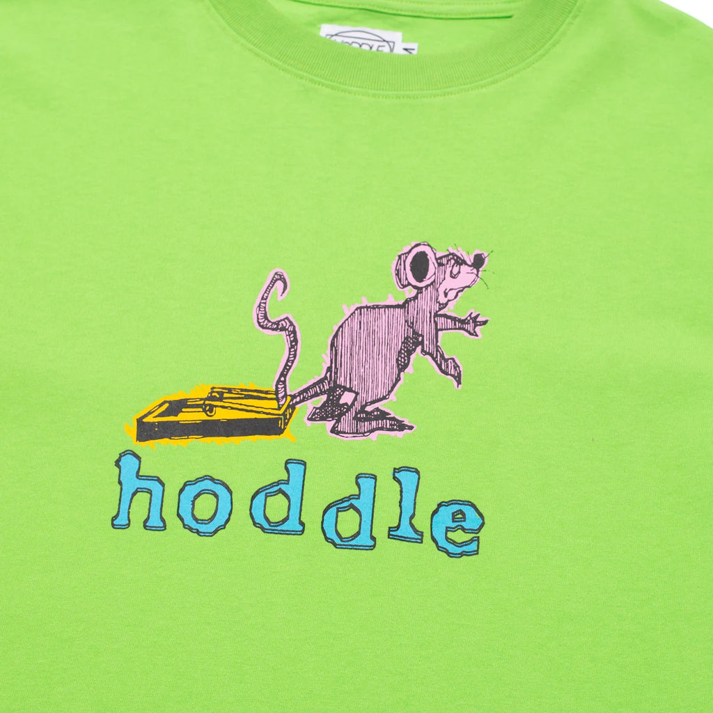 Hoddle Skateboards 'Rat Trap' T-Shirt (Green)