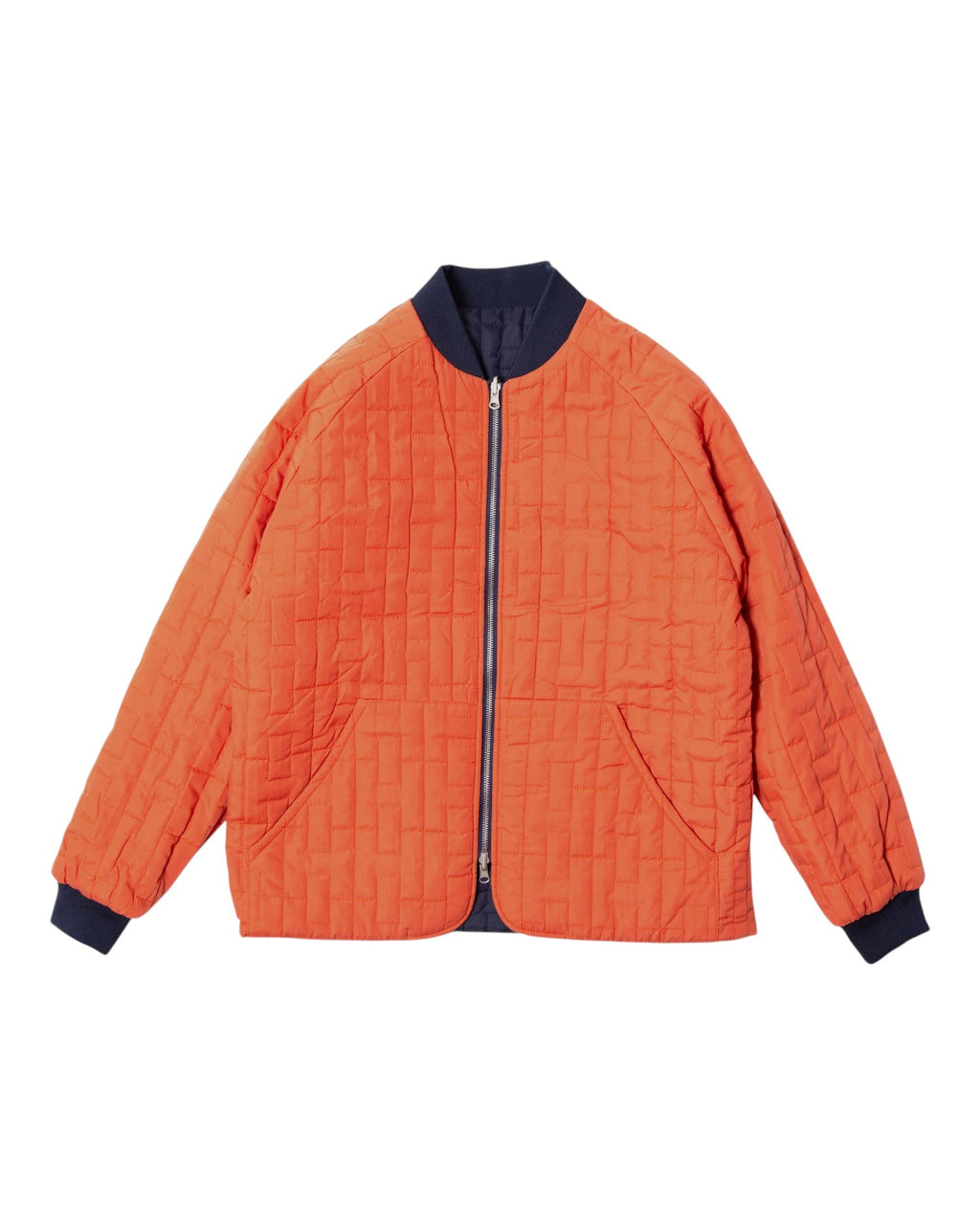 Hoddle Skateboards 'Reversible' Bomber Jacket (Orange)