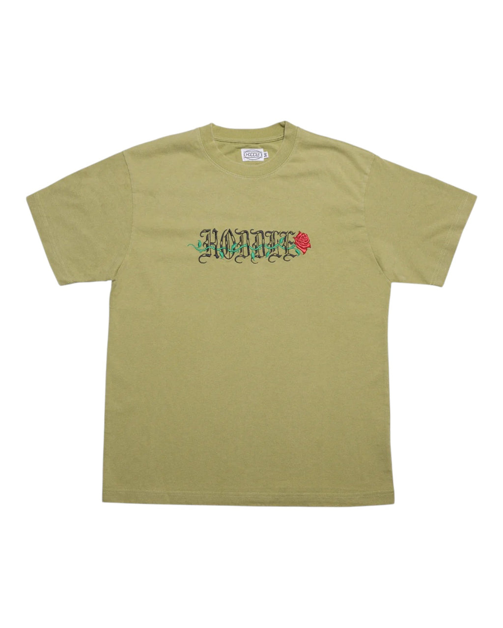 Hoddle Skateboards 'Rose' T-Shirt (Vintage Green)