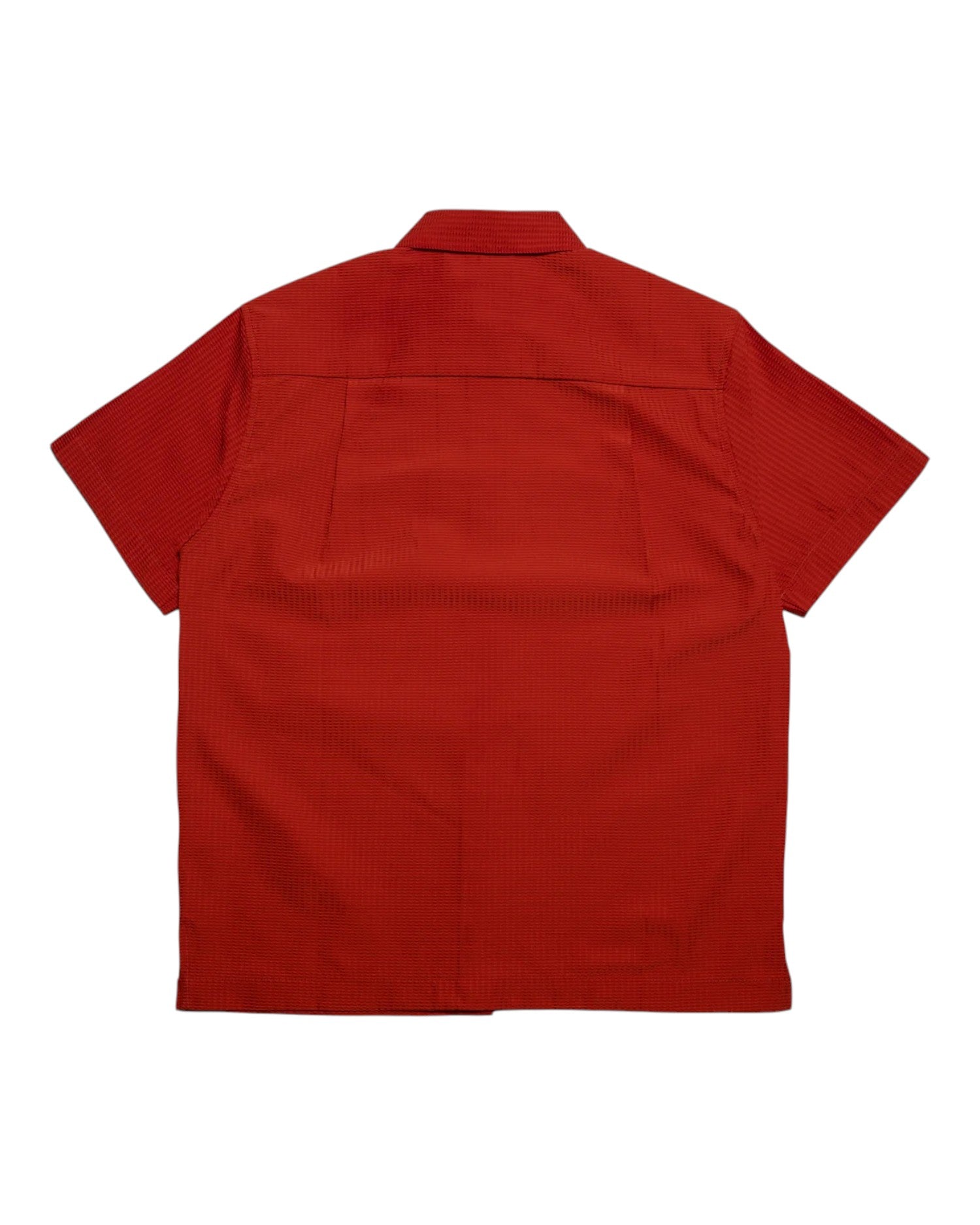 Hoddle Skateboards 'Thorn Seersucker' Shirt (Rust)