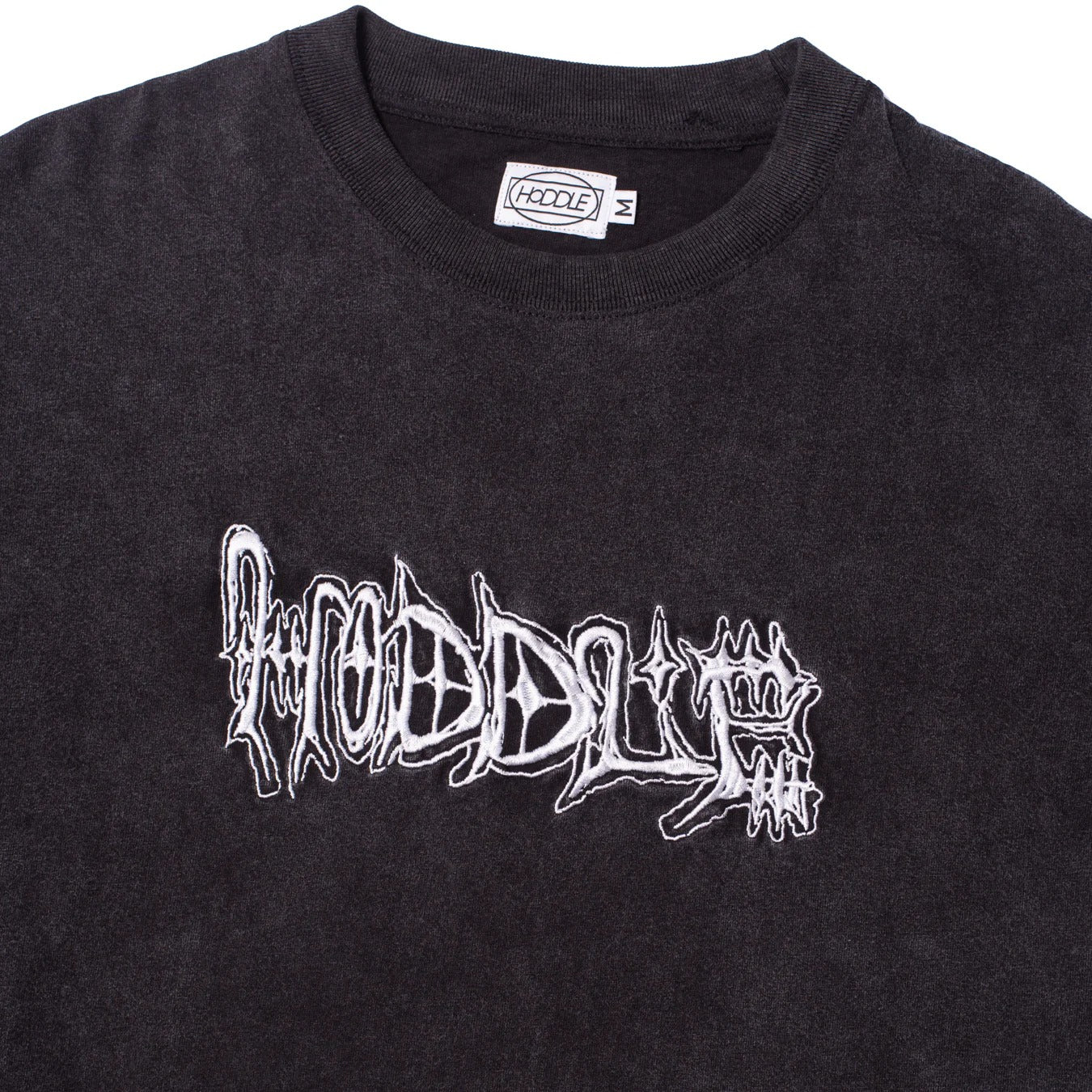 Hoddle Skateboards 'Vision Logo' T-Shirt (Black)
