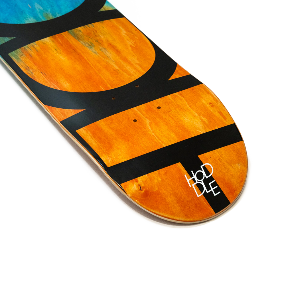 Hoddle Skateboards 8.25"/8.38"/8.5" 'Fade Logo' Deck (Assorted Woodgrain)