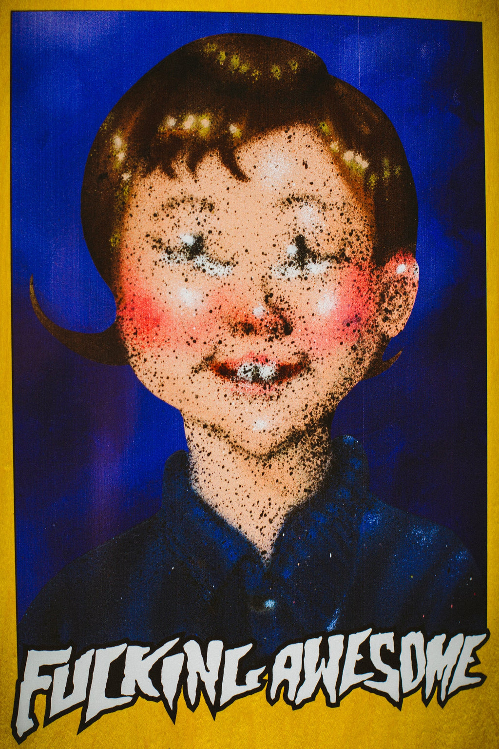 FA World Entertainment 8.5" Elijah Berle 'Elijah Berle Class Photo Painted By Sickid' Deck