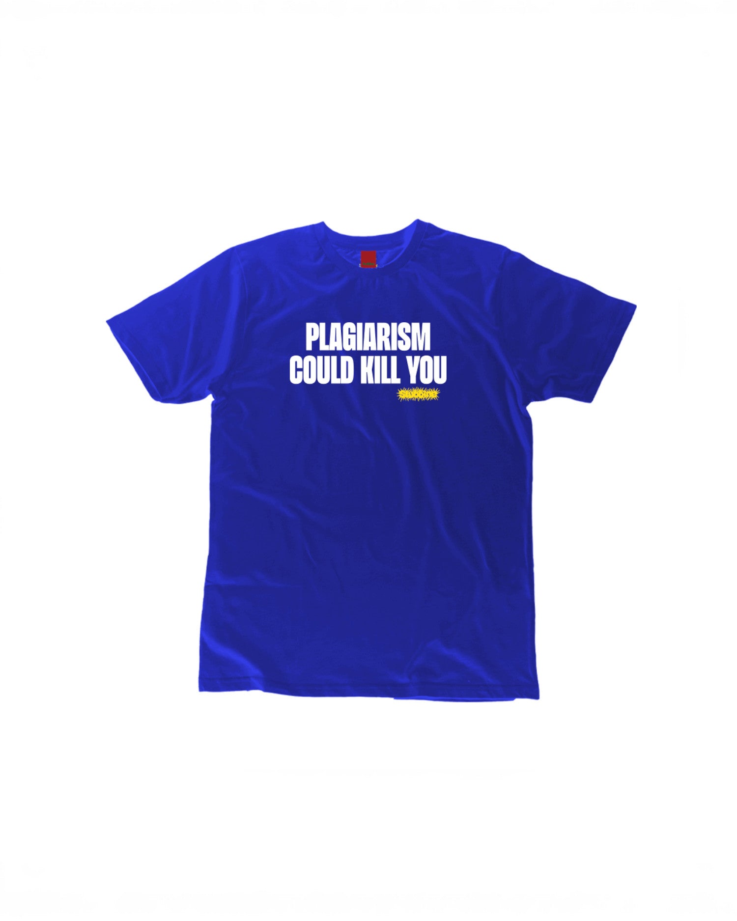 Stubbine 'Plagiarism Could Kill You' T-Shirt (Blue)