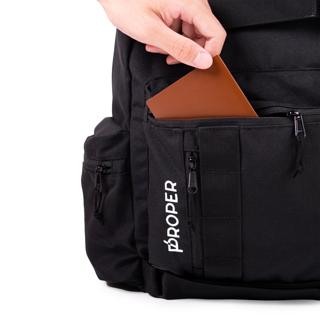 Proper Backpack (Black)