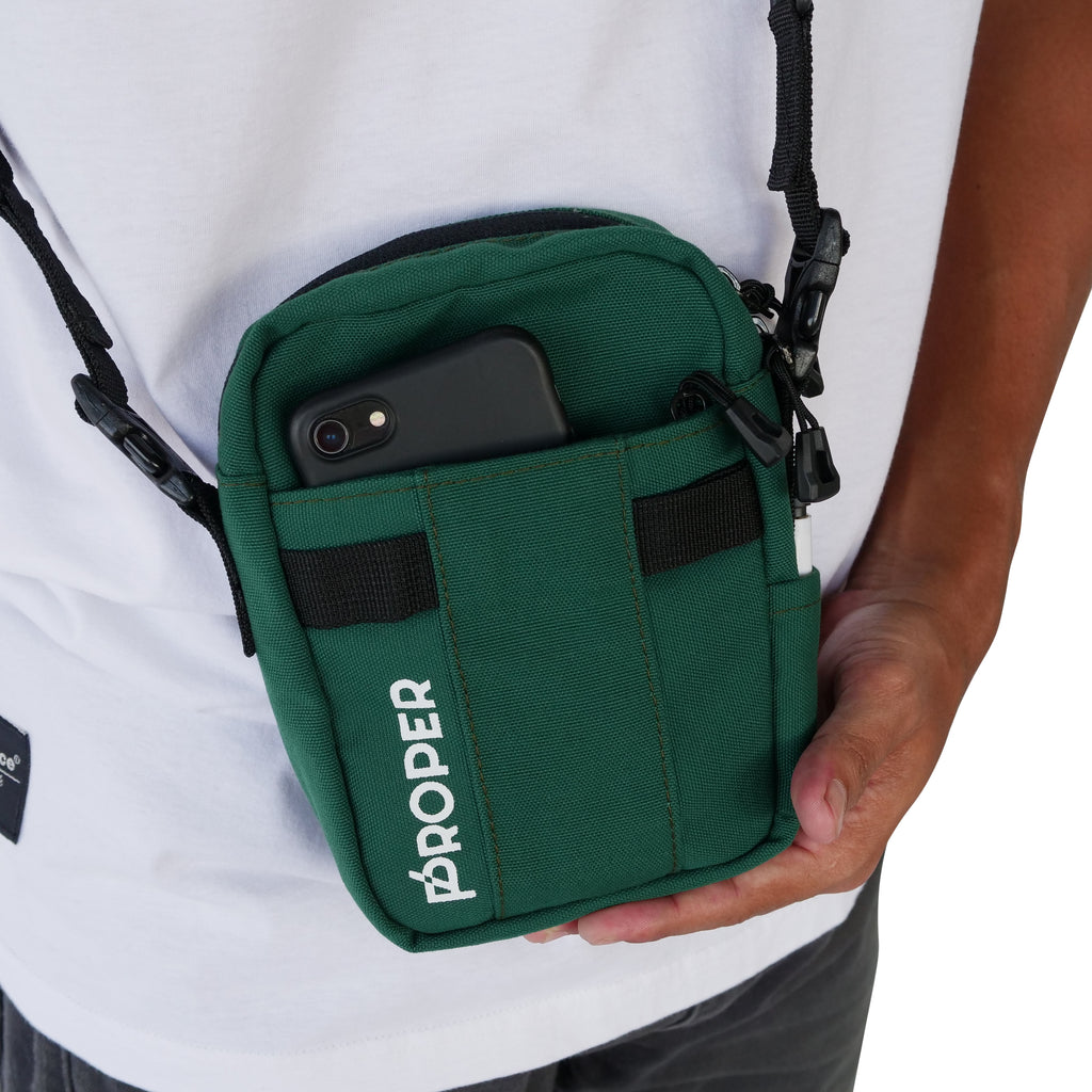 Proper Bags 'Mini Sling' Bag (Green)