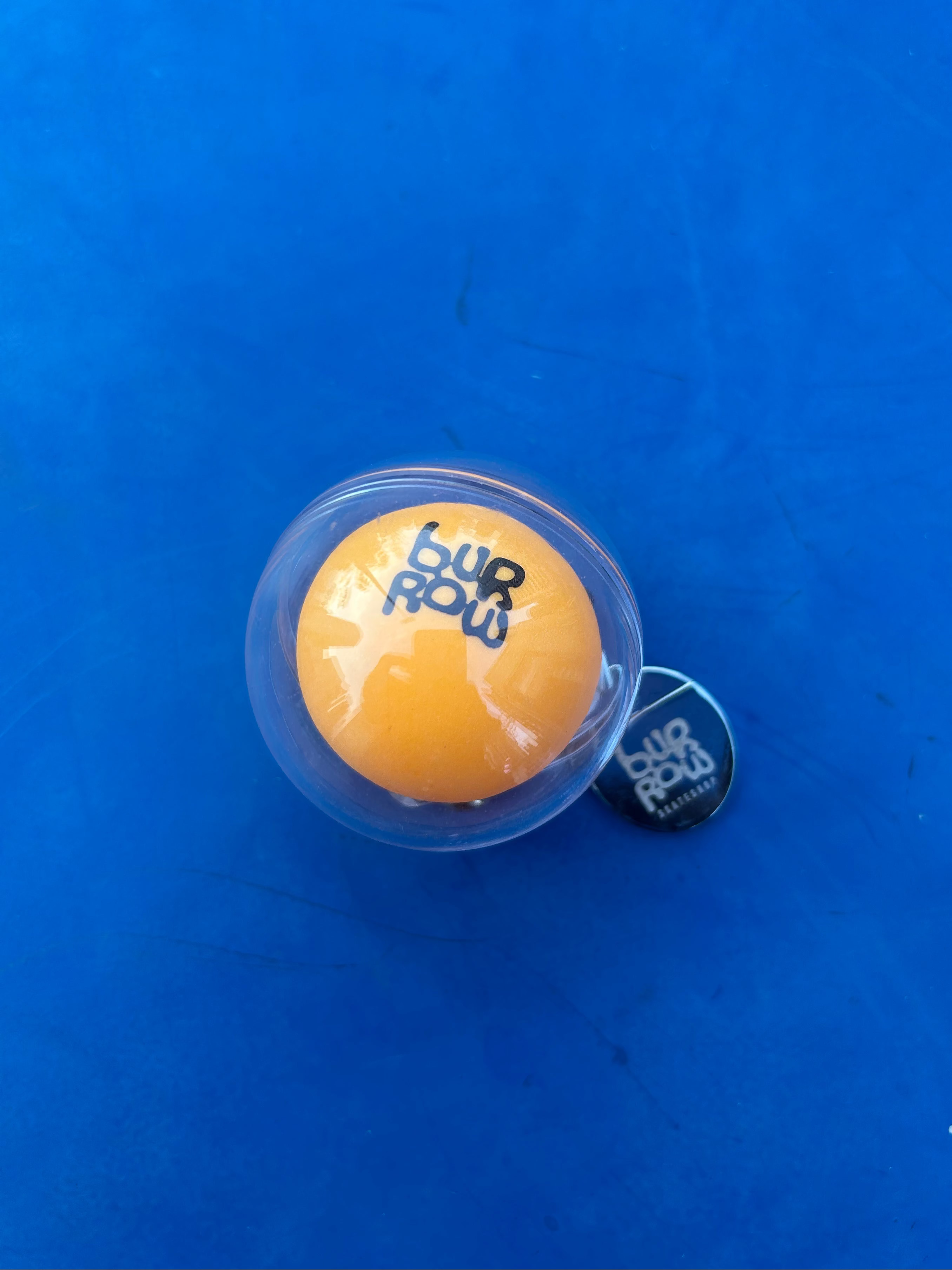 Burrow Ping Pong Ball Keychain