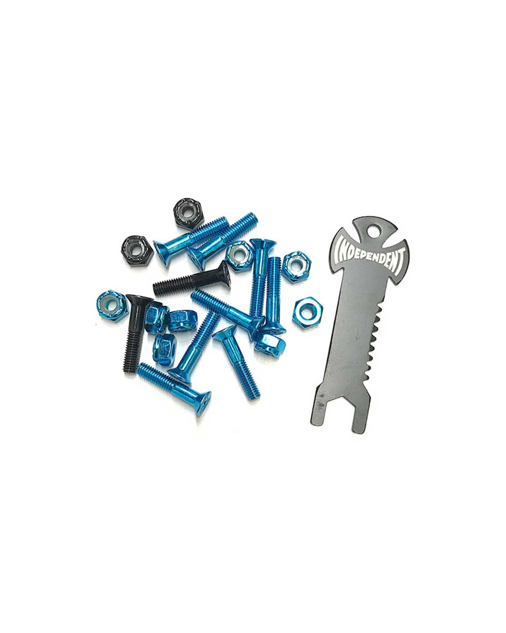 Independent Trucks '1" Phillips' Cross Bolts (Blue/Black)