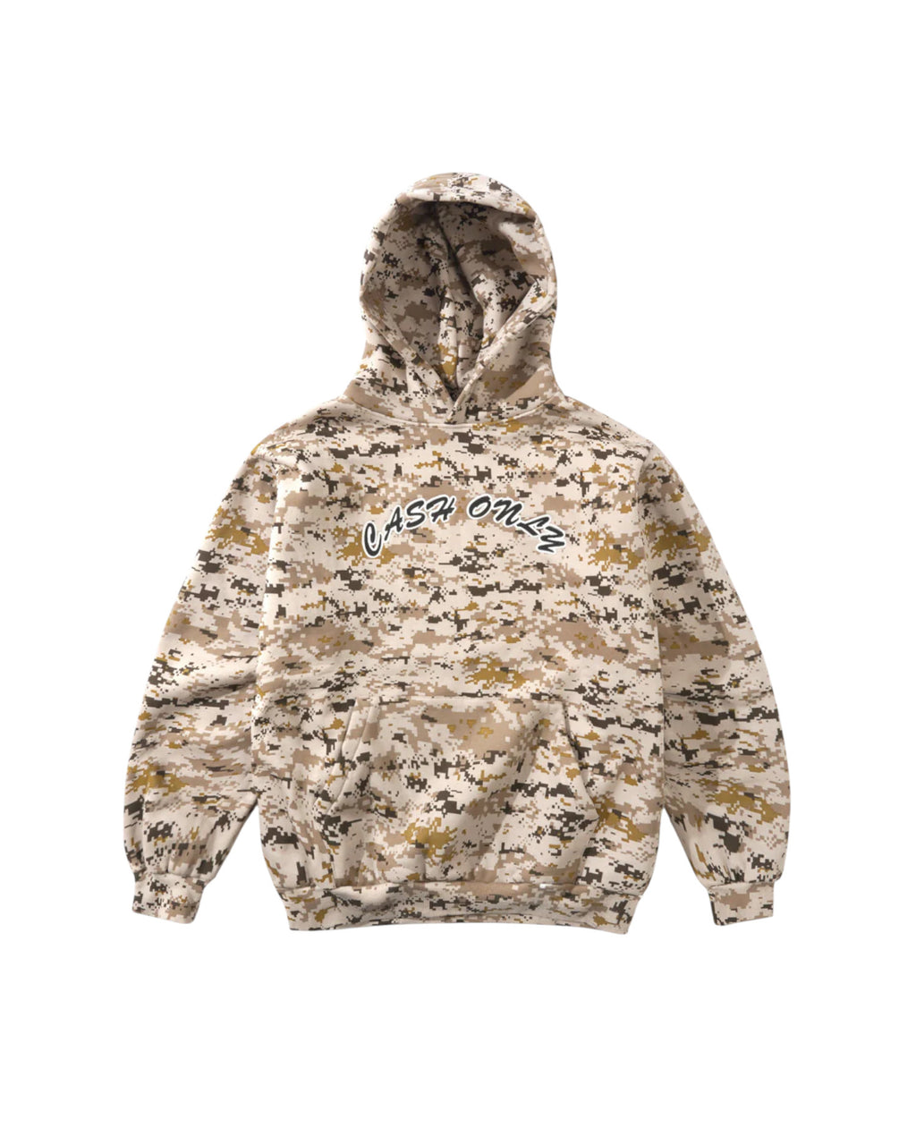 Cash Only 'Logo' Pullover Hoodie (Camo)