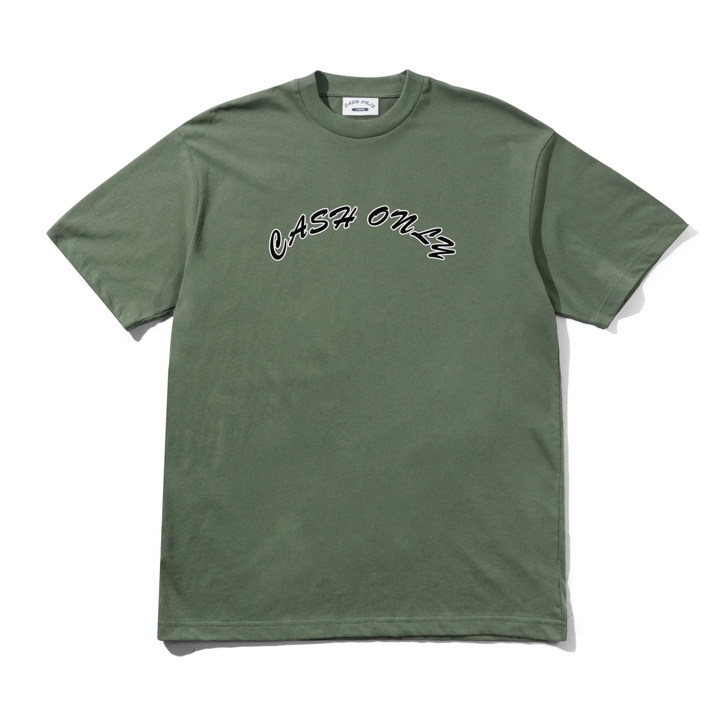 CASH ONLY LOGO TEE (Safari)