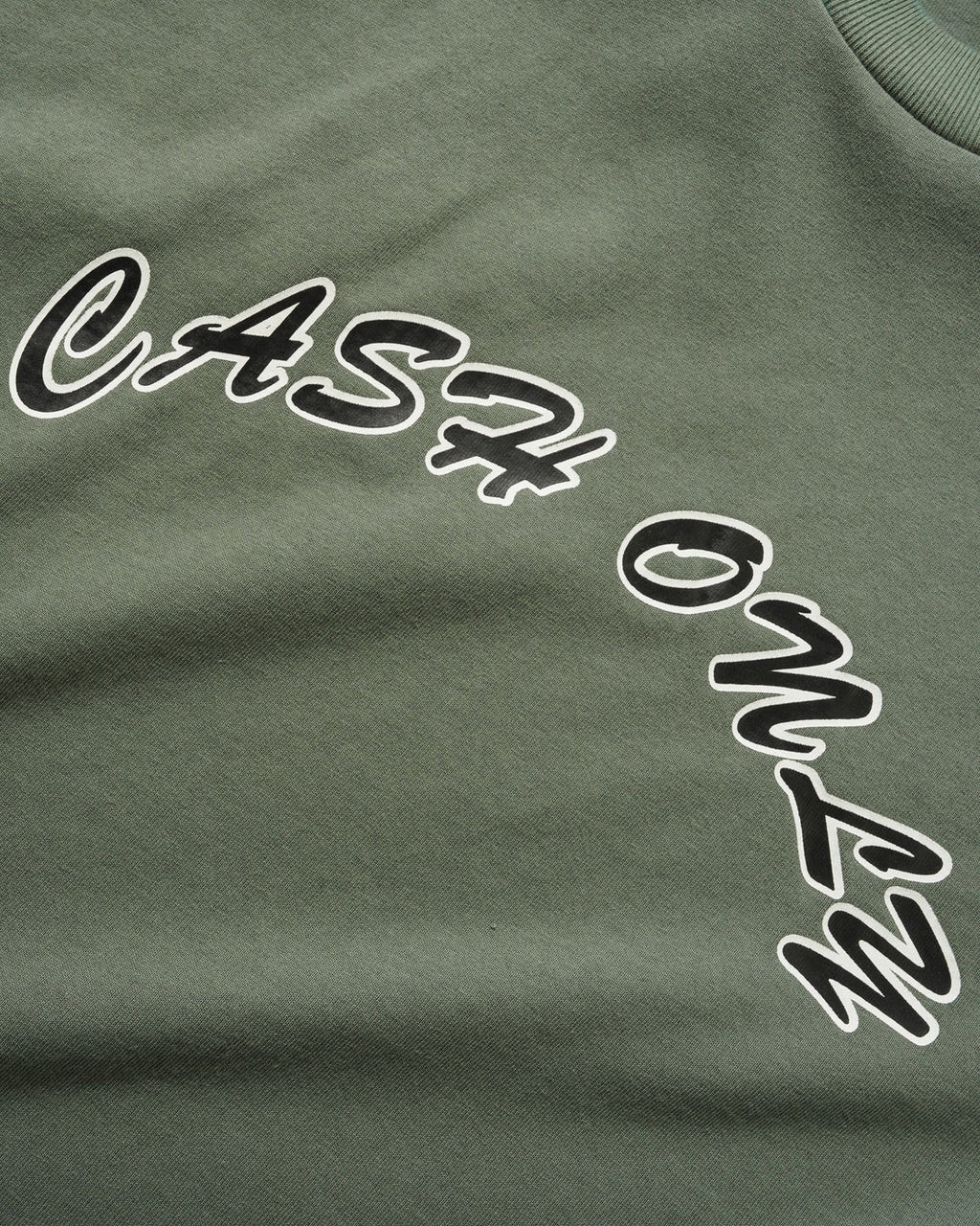 Cash Only 'Logo' T-Shirt (Safari)