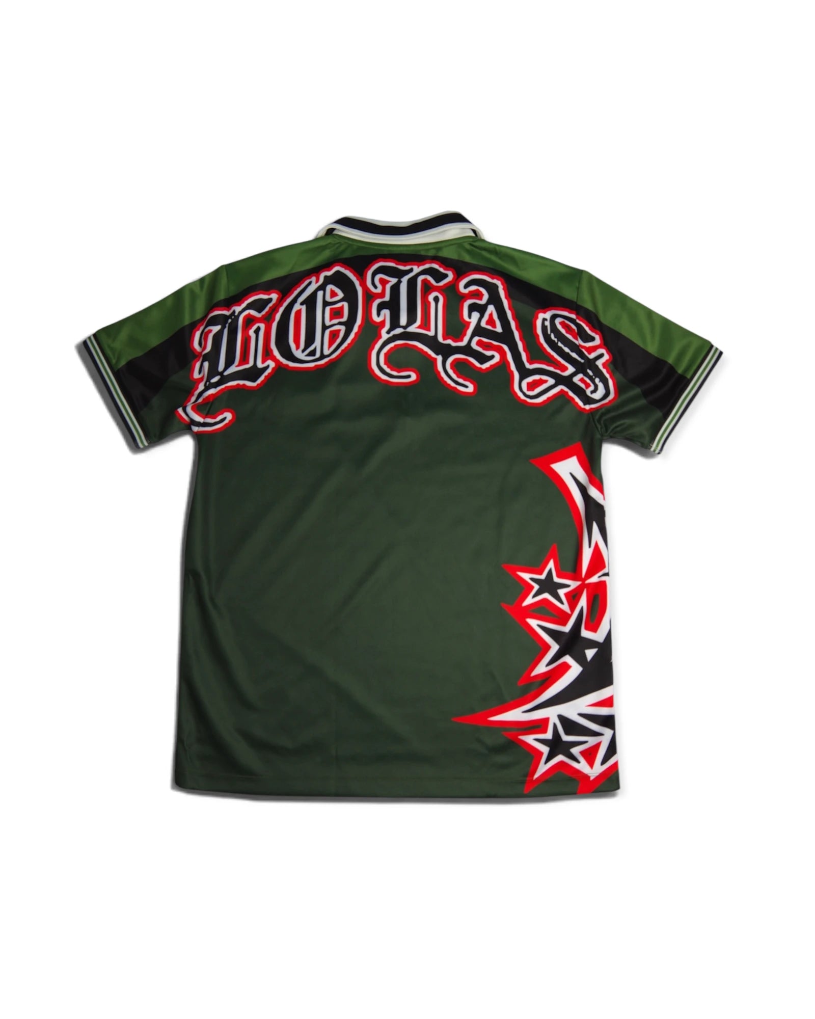 Lola's 'Golder Vision' Jersey (Green/Red)